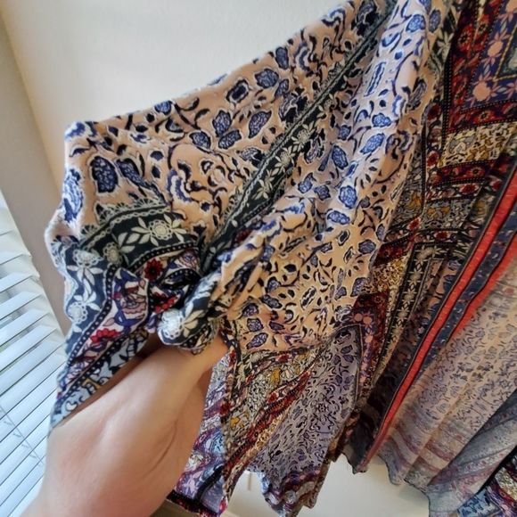 New kimono paisley‎ coverup plus size 2X - Picture 2 of 6